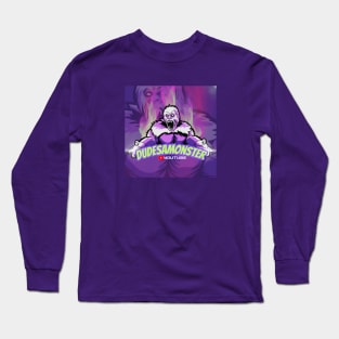 Purple Flame Logo Long Sleeve T-Shirt